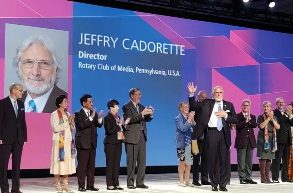 Jeffry Cadorette, Rotary International Director (2018-20)