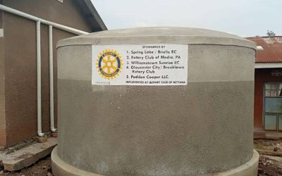 MITYANA WATER TANK COMPLETED