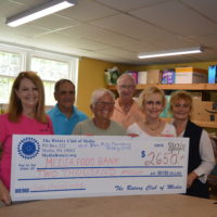 ROTARY SUPPORTS LOCAL FOOD BANK