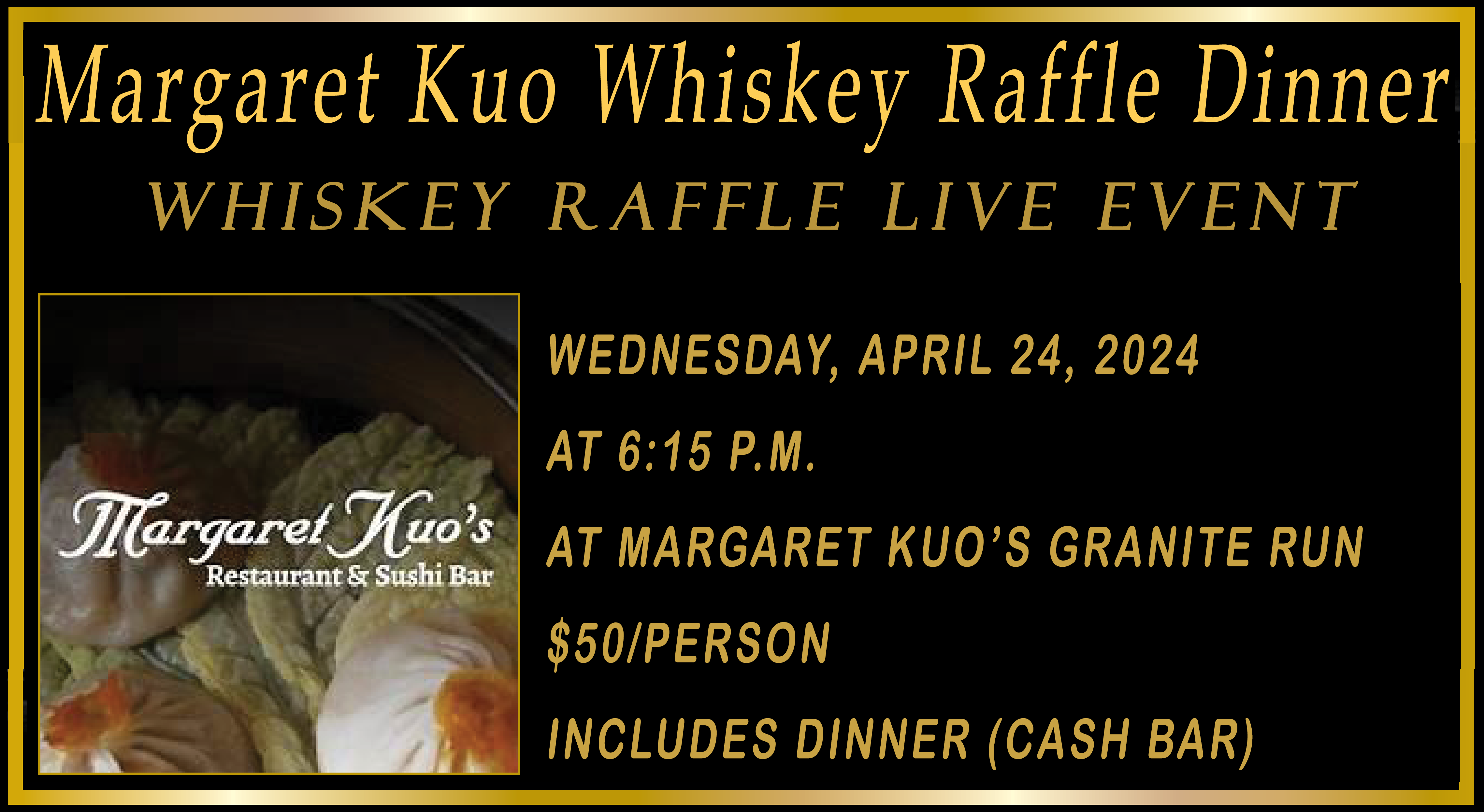 Thank you for your payment to the Rotary Club of Media for the Live Whiskey Raffle event.